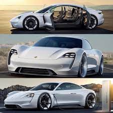 Porsche Mission E 100 Electric Car The Mission E Will Have More Than 600 Horsepower And About A 310 Mile Battery Porsche Mission Mission E Porsche Convertible