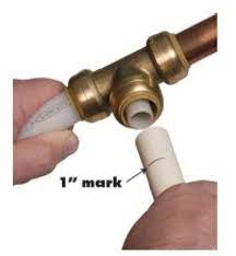 How To Use Sharkbite Plumbing Fittings Diy Plumbing Pex Plumbing Diy Plumbing