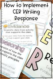 Cer Claim Evidence Reasoning Posters And Writing Practice Worksheets Earth Science Classroom Claim Evidence Reasoning Science Classroom