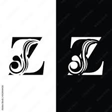 Multiple pictures are displayed for those medicines av. Letter Z Black And White Flower Alphabet Beautiful Capital Letters Stock Vector Adobe Stock