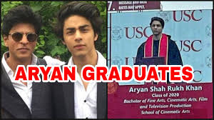 Watch all about shahrukh khan son aryan khan lifestyle, school, girlfriend, house shahrukh khan's son aryan khan and akshay kumar's son aarav kumar amazing. Congratulations Shah Rukh Khan S Son Aryan Khan Graduates From Usc See Viral Photo Iwmbuzz