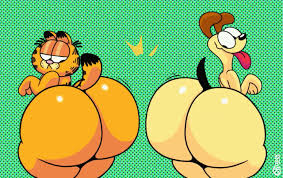 Garfield (series) Garfield The Cat Ass 2d - Lewd.ninja