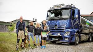 Always On Time Always Clean Endy Kilian Transports Milk To The Dairy With His Actros Roadstars