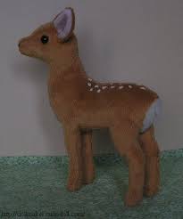 How To Make A Stuffed Fawn With Pattern Sewing Stuffed Animals Stuffed Animal Patterns Animal Sewing Patterns