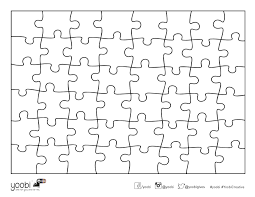 The best thing about them is fitting in the last piece to complete the picture. Yoobi Activities Make Your Own Puzzle