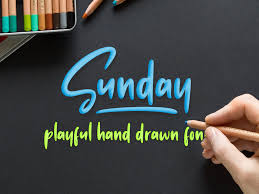 To end the week well or start the week off right! Sunday Vibes Font Dafont Com