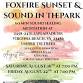 Foxfire Sunset & Sound in the Park