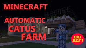Hey guys just a simple video on how to make an automatic cactus farm in minecraft pe. Minecraft Automatic Cactus Farm Cactus Farm Minecraft Minecraft Blueprints