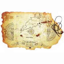 Sw of camp adams, mound under the firepit with the roasted meat. Emce Toys The Goonies Treasure Map Target