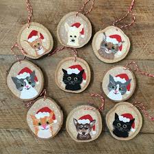 Benutzerdefinierte Haustier Ornament Christbaumkugel Katze Ornament Hund Ornament Diy Weihnachts Ornamente Weihnachtsschmuck Weihnachtsschmuck Aus Holz