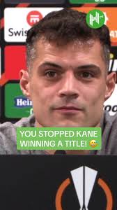 Xhaka Foul Harry Kane