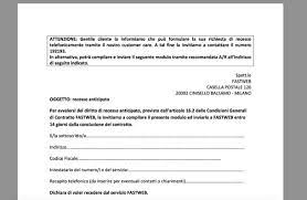 Per prima cosa bisogna assicurarsi che contenga: Modello Disdetta Sky Con Decreto Bersani Dailynewline