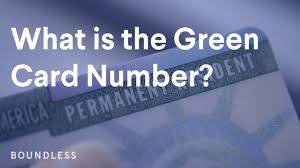 Maybe you would like to learn more about one of these? The Green Card Number Explained Youtube