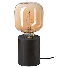 blekklint lunnom table lamp with light bulb brown ikea ireland led leuchtmittel leuchtmittel gluhbirne