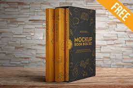 Download Book Box Set 2 Free Psd Mockups Free Psd Templates