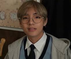 In a way, it's like playing. Taehyung Bts And Glasses Image 6923592 On Favim Com