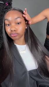 No Baby Hair ✨It’s like your real hair @Treasure Laurent🫧💗 Hair: 13*6 HD  straight lace frontal wig 22” 180% #zsfhair #fyp #humanhair #foryou #hdlace  #lacefrontwig #straighthair #wiginstall ...