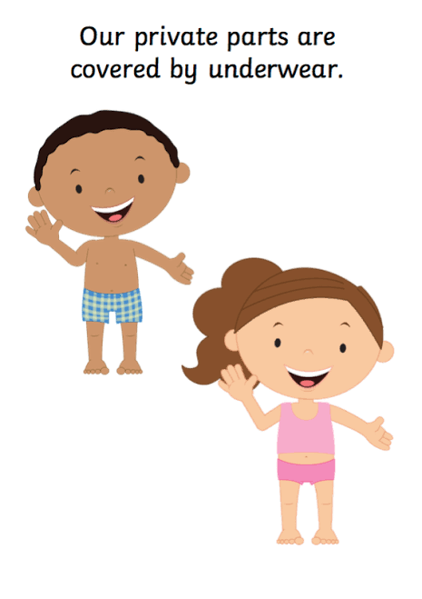 Looking at Others' Private Parts Social Story - Made By Teachers