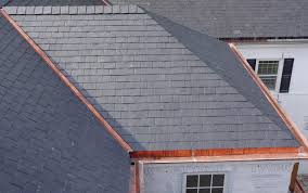 Match the roof or match the trim. Gutters Dave North Roofing