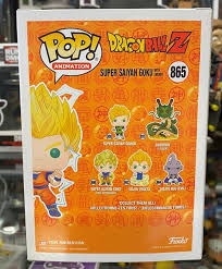 Dragon ball z super saiyan 2 goku pop vinyl figure. Dragon Ball Z Goku Super Saiyan 2 Glow In The Dark Chase Pop Vinyl Figure