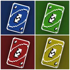 When you're down to one card don't forget to yell uno! Uno Reverse Card Totem Of Undying Blue Minecraft Texture Pack