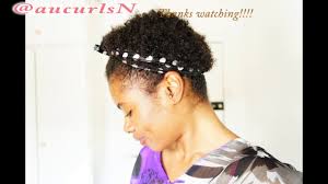 Then again, headbands are just as good for those great hair days too. Twa Hair Styles Tips And Tricks With A Headband Alice Band For Short Natural Hair Youtube