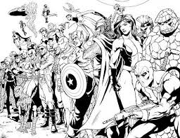 Print marvel coloring pages for free and color our marvel coloring! Desdemimundo Cosas Varias 413 El Army Of One De Pere Perez Avengers Coloring Avengers Coloring Pages Marvel Coloring