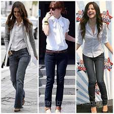 Camisa Social Com Calça Jeans Feminina 80 Modelos De Blusa Social Feminina Fotos Looks Imagens Blusa Social Feminina Calca Jeans Blusas De Moda