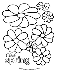 Spring colouring pages to print. Free Printable Coloring Pages Of Flowers For Kids Coloring Home
