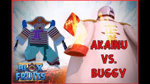 AKAINU VS BUGGY NO BLOX FRUITS - One Piece no Roblox (Parte 2) - YouTube