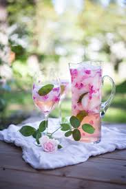 Wild Rose Petal Sangria Feasting At Home Tea Party Garden Drinks Wine Cocktail Recipes