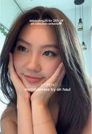 cutest lenses from @moodylenses 🤍 use code: deborahng25 for 25% off💋💋  (valid till 31 dec)