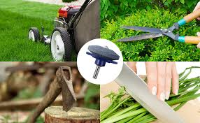 But there are hundreds of these tools out there, making it almost impossible to choose. Amazon Com Funvolution Lawn Mower Blade Sharpener Universal For Any Power Drill Hand Drill Mower Blade Sharpener For Lawn Mower Mower Blades 4pack Garden Outdoor