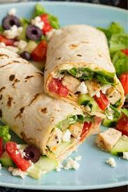 Greek Grilled Chicken Hummus Wrap Lately I Ve Been Thinking I Need More Wraps In My Life I Rarely Make Them And Th Greek Grilled Chicken Food Hummus Wrap
