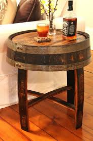 The tables get more popular each day where everybody finds them as a magnificent piece of furniture that they need to have. Handcrafted Oak Whiskey Barrel End Table Etsy In 2021 Barrel Coffee Table Wine Barrel Furniture Whiskey Barrel Table
