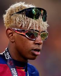 Just 17yrs old and being the FATHER OF MBAPPE 27YRS old soon to-be Is  incredible Within a Space of 7 months Lamine Yamal has taken 3 Trophies 🏆  from KYLIAN MBAPPE The