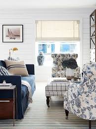 A Blogger S Nautical Inspired Home Makeover Nautical Living Room Beach House Living Room Coastal Living Room