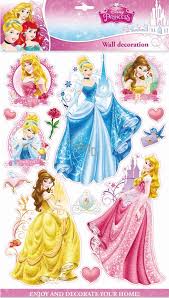 Disney princess princesses wall smash self adhesive sticker decal print graphic. Disney Princess 3d Wall Stickers 40 X 29 Cm Vmd Parfumerie Drogerie