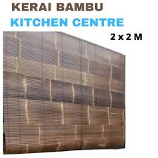 Cara membuat tampah kecil dari bambu. Jual Kerai Bambu Wide Tirai Kerai Bambu Gorden Bambu 2x2 Meter Kota Bandung Kitchen Centre Tokopedia