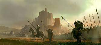 Orc Army Fantasy Landscape Fantasy Artwork Digital Art Gallery
