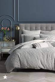 Go For Chic And Sophisticated When Redecorating Your Room For The New Year The Shades Of Charcoal Master Bedroom Colors Bedroom Colors Bedding Master Bedroom