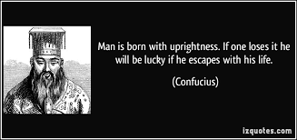 Amazing 11 distinguished quotes about uprightness images French ... via Relatably.com
