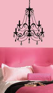 Medium Glamour Chandelier Wall Decal Wall Chandelier Chandelier Wall Decor Chandelier Wall Art Chandelier Wall Decals Bedroom Stickers Disney Wall Decals