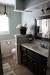 Gray Wood Floor Bathroom