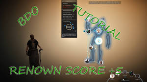 black desert online tutorial renown score 5