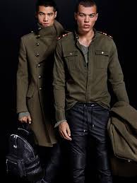 Mike Kagee Fashion Blog Balmain For H M Who Opens Up Flagship Store In South Africa Military Fashion Menswear Balmain Men