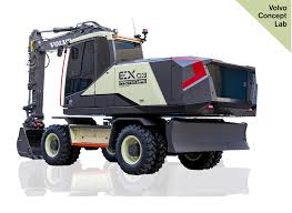 Volvo Ce Unveils First Mid Size Electric Excavator Concept