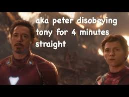 Maybe you would like to learn more about one of these? Peter Parker And Tony Stark Being Father And Son For 4 Minutes Straight Youtube