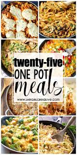 One Pot Meals And Easy Sheet Pan Dinners The Girl Creative Quick Delicious Dinner One Pot Meals Quick Dinner Recipes