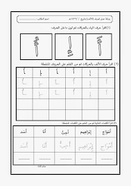 روضة العلم للاطفال اوراق عمل لحروف الهجاء Arabic Alphabet For Kids Arabic Alphabet Alphabet Tracing Worksheets